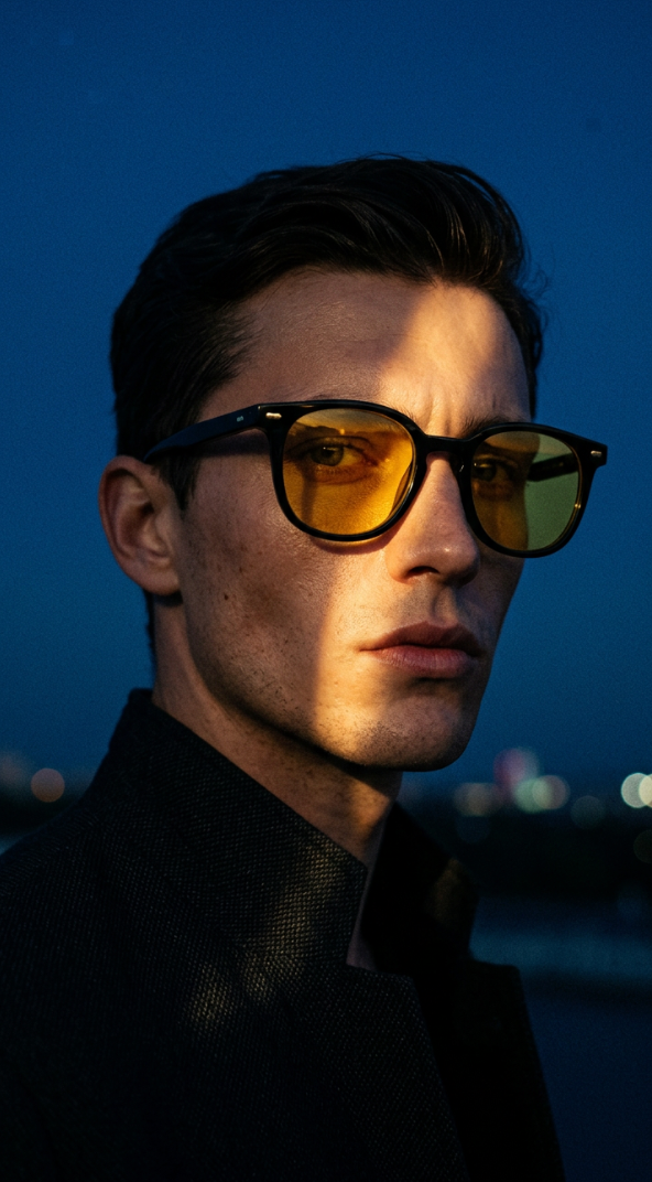 Blue light glasses lifestyle image